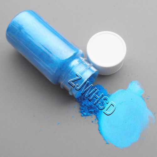 15ml Blue Ultrafine Glitter Pearl Pigment Powder Metal Sparkle Shimmer Paint