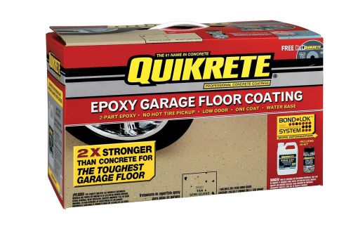 QUIKRETE EPOXY GARAGE FLOOR COATING(TAN)