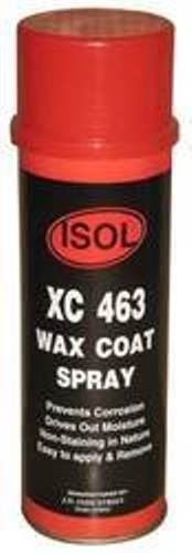 SET OF 2  NEW ISOL ANTI-RUST WAX COAT  SPRAY 350 GM/CAN XC-463 FREE SHIPPING