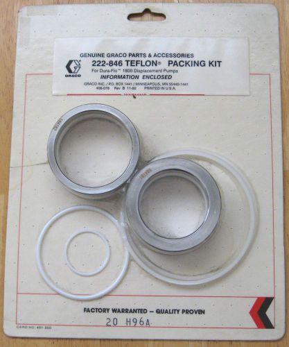 Graco repair kit 222846 222-846 for graco dura-flo 1800 displacement pump for sale