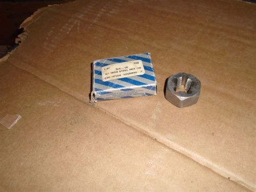 CHAMPION 330-3/4-10 CARBON STEEL HEX DIE  NEW FREE SHIPPING IN USA