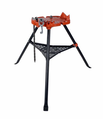 Sdt reconditioned ridgid 450 portable tristand® chain pipe vise 1/8-5&#034; capacity for sale