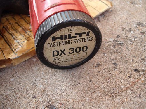 HILTI Fastening Systems DX 300 stud and nail gun for parts or repair