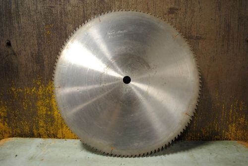 Large Carbide Tipped Saw Blade 120 Teeth 1&#034; Arbor 19&#034; Diameter Plastics #18