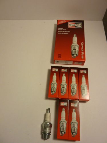Champion 516  D16  Spark Plugs  SET OF 6  NEW  FREE SHIPPING  HIT&amp;MISS ENGINE