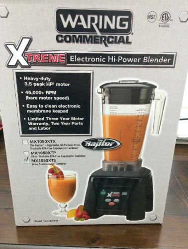 Waring Pro MX1050XTS 2-Speed Xtreme Hi-Power Electronic Keypad Blender 64-ounce