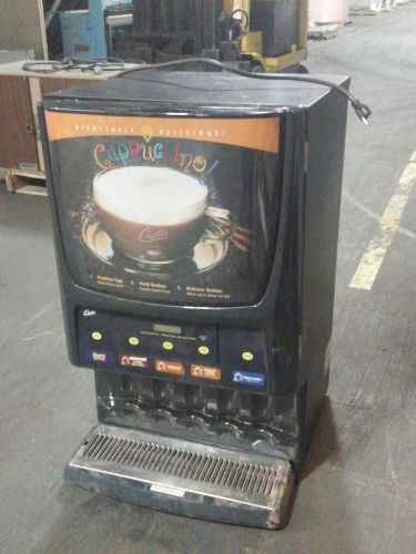 Commercial curtis pcgt5 cappucinno machine multi flavor 5 dispenser for sale