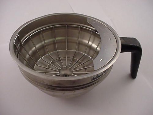Bunn coffee maker stainless steel filter funnel used for sale