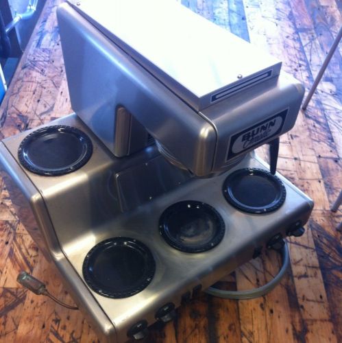 Bunn Vintage 5 Warmer Coffee Machine - Automatic.  Old Diner Style.
