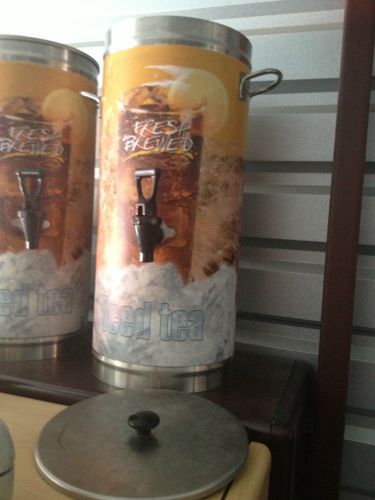2 vollrath ice tea dispenser