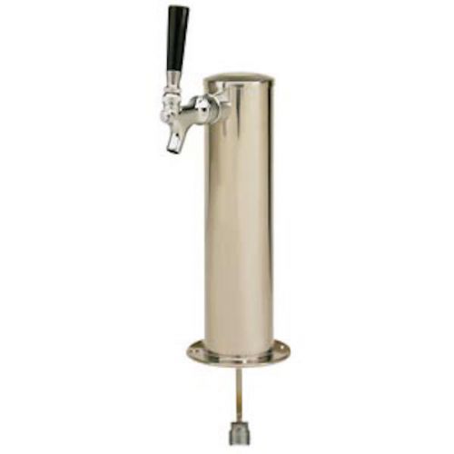 Olmstead 3&#034; column 1 faucets tower stainless steel air cooled draft beer for sale