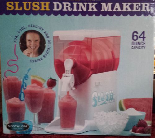 Slush Drink maker SLUSH-EASE frozen drink Super 64oz  home slush maker NOSTALGIA