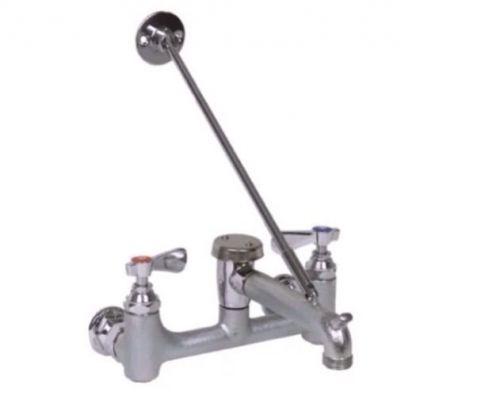 Service Sink Restaurant Mop Sink Faucet with Bracket - Commercial Heavy Duty