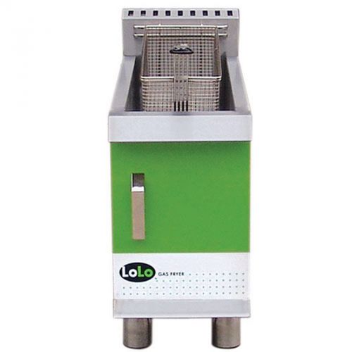 Lolo 15lb countertop heavy duty commercial propane gas fryer   lcf15tpf for sale