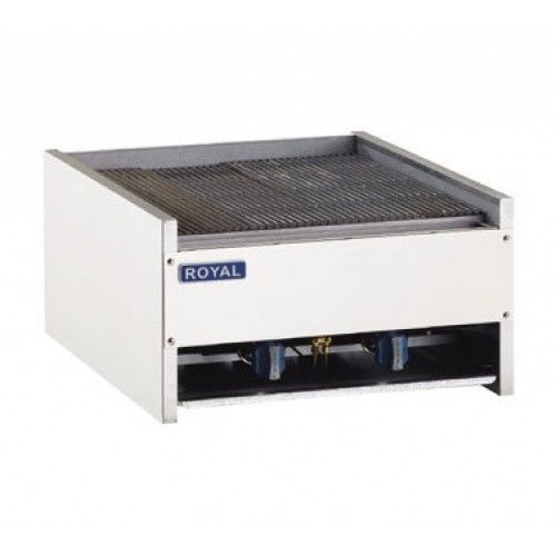 Royal 24&#034; char rock broiler grill (gas) cheap shipping ( year warranty) for sale