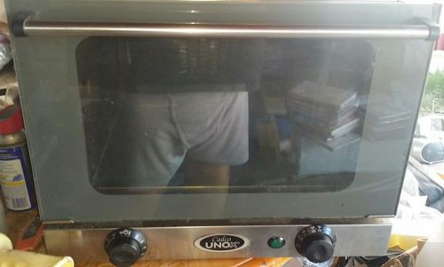 Cadco Unox OV-250 XA006 Commerical Electric Convection Oven (Quarter Size) 120 V