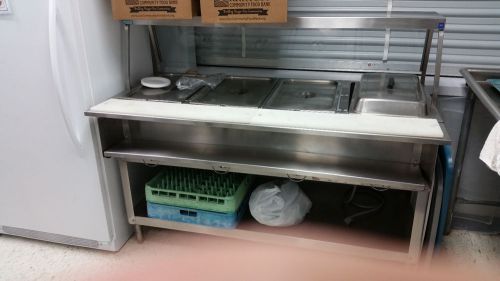 Duke electric steam table e304ssm single phase 4 tray for sale