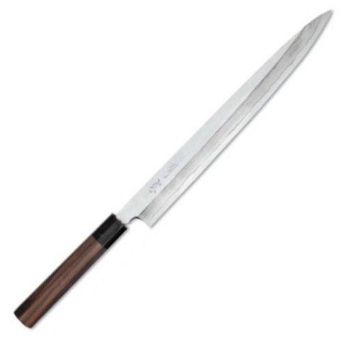 Aritsugu 30 cm. layered aoko yanagi right hand w/red handle made in japan for sale