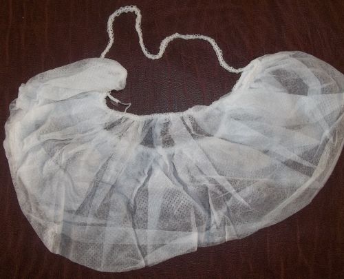 Beard protectors 21&#034; (100 pieces) non-woven white + free shipping for sale