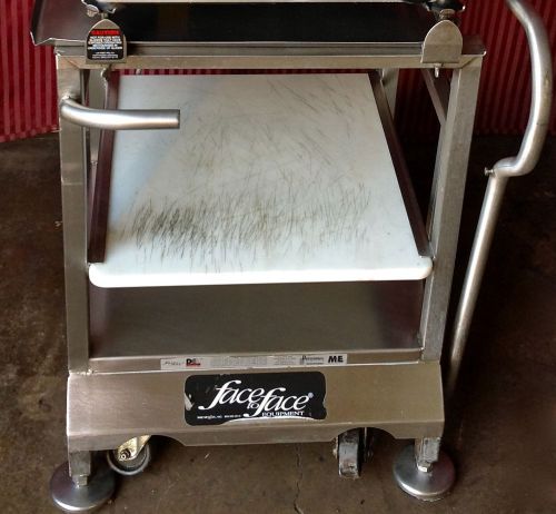 Deli Buddy Face To Face Slicer Cart Stand All Stainless Steel Commercial Market