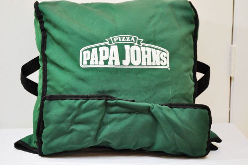 Papa Johns Insulated Pizza Delivery Bag (green)