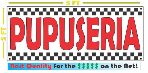 PUPUSERIA BANNER Sign NEW Shop Delivery Restaurant Stand Cart Convenience Store