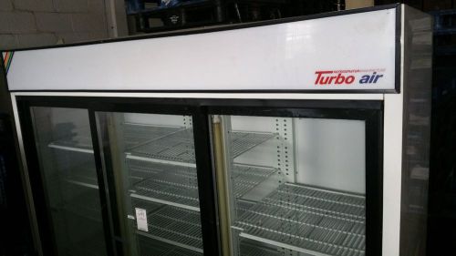 Turbo Air TGM-69R 3 Glass Door Retail Refrigerator commercial