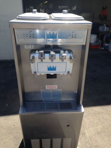 Taylor 794 soft serve frozen yogurt ice cream machine single phase water for sale