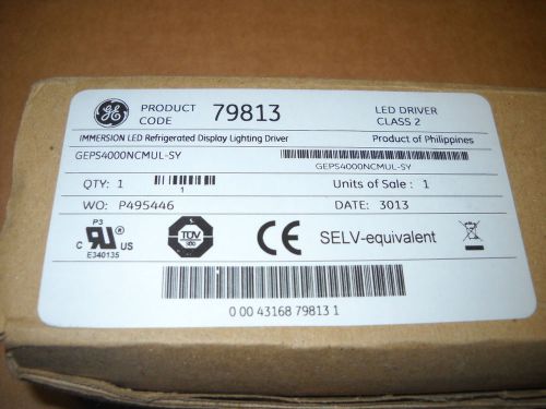 NEW GE PS4000NCMUL-SY Immersion LED Lighting Driver for Refrigerated Display