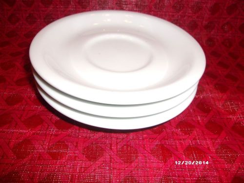 8 RESTAURANT QUALITY SAUCERS - PLEASE SEE PICTURES-