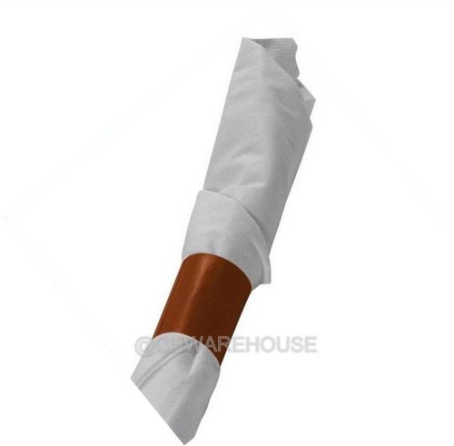 20,000 Rust MH PAPER Napkin Bands/Straps Self Adhesive 4-1/4&#034; x 1-1/2&#034;