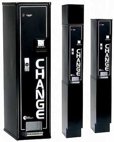 Standard change makers mc100 front loading change machine - bill changer for sale