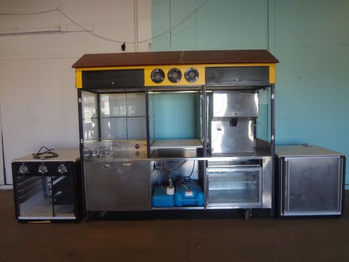 Commercial fully equipped custom built food &amp; beverage concession stand / kiosk for sale