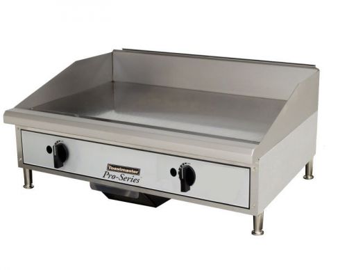 Concession Trailer Griddle 2&#039; Propane Toastmaster Appliance