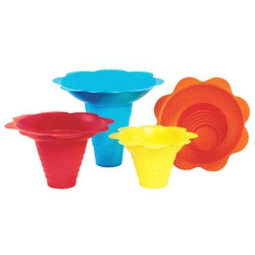 Paragon 6504 Flower Snow Cone Drip Trays - 12 oz Size