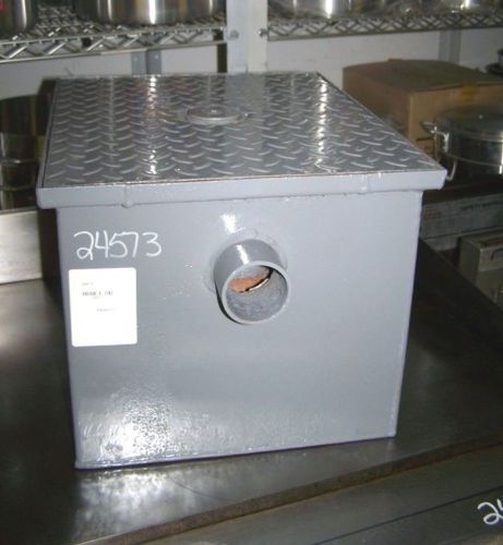 Zurn grease receptacle; 20 pounds; 10 gallons/min; model: light 2700 010 for sale