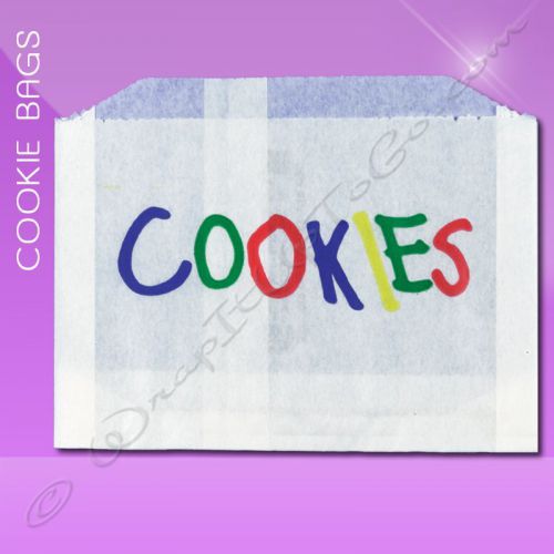 Cookie Bags – 5-1/2 x 1 x 4 – Pinted Cookies