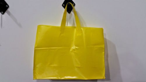 25pc 16x6x12 inch Yellow Color Plastic VOUGE Bag