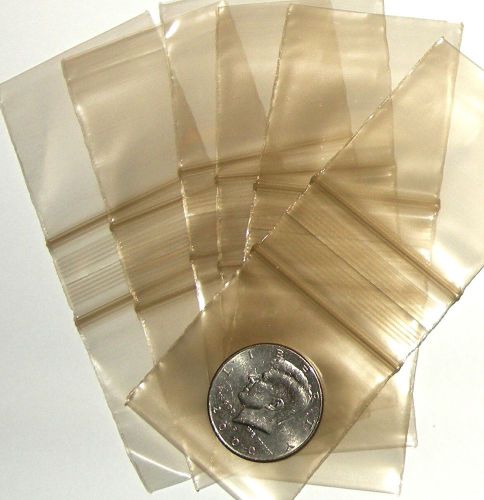 200 Gold Baggies 2020  Mini Ziplock Bags 2 x 2&#034;