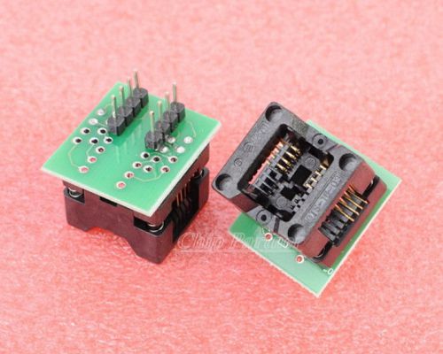 Soic8 sop8 to dip8 ez programmer adapter socket converter module with 150mil for sale