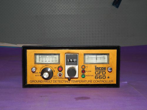 Incoe GFD 660 Ground fault detecting temperature controller GFD660