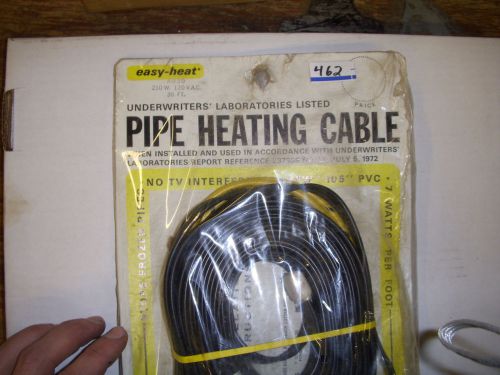 Easy Heat AU30 120V Pipe heat cable - NEW - (#462)
