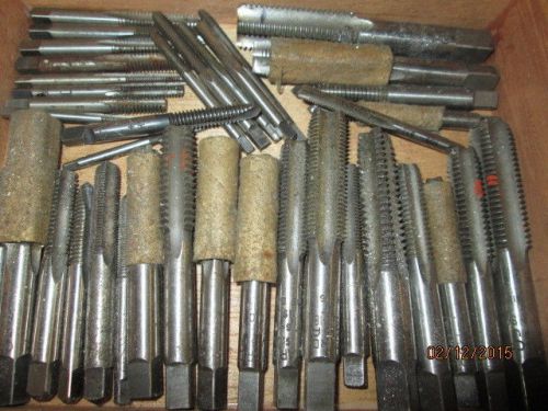 MACHINIST TOOLS LATHE MILL Machinist Lot of Threading Taps for Tapping Thread