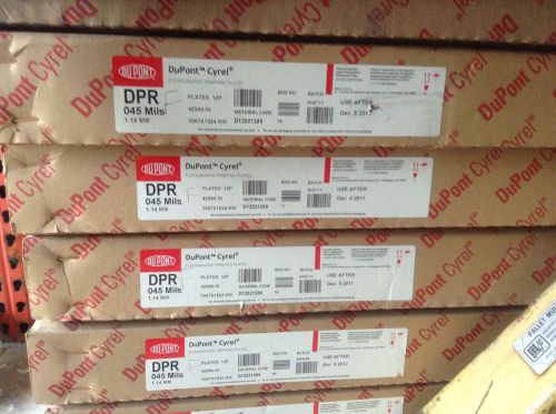 Flexographic Photopolymer Dupont Cyrel DPR .045&#034; 42x60