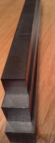 3- 1ft pieces c1018 cold finished keystock 7/16&#034; square low carbon mild steel for sale