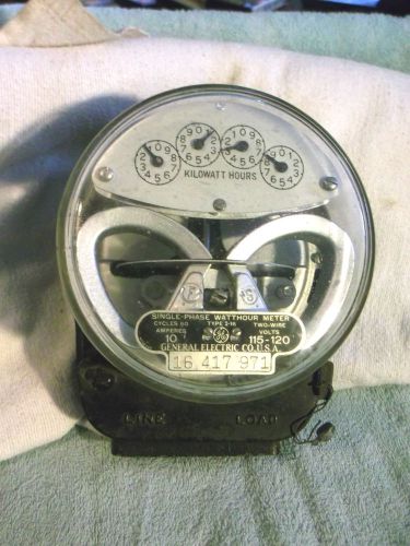 General Electric Single Phase Watt Hour Meter Type I-16