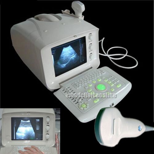 NEW 6000-A full Digital Portable Ultrasound Scanner +convex probe+3D workstation