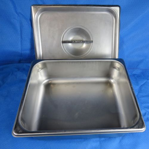 Polar Ware Steam Table Pan (6) Quarts / 5.68L E12104 Stainless Steel