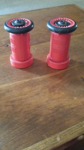 1- 1/2 &#034; nwt fire hose nozzle polycarbonate with bumber for sale
