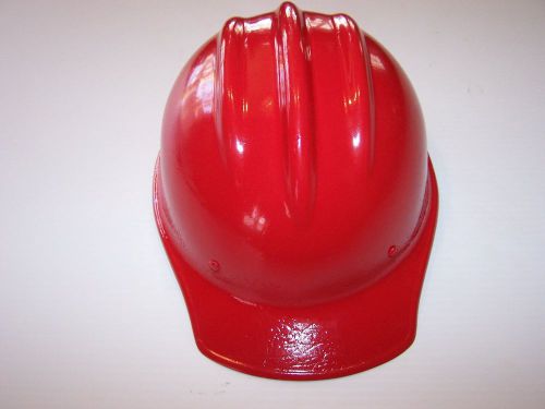 Vintage bullard 502 fiberglass hardhat iron worker hard hat with suspension for sale